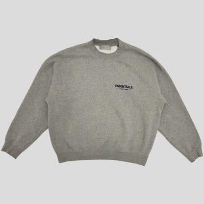 Fear Of God Essentials Logo Crewneck