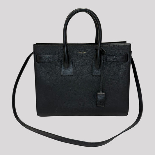 Saint Laurent Sac de jour Small Top-Handle Bag in Smooth Leather Bag