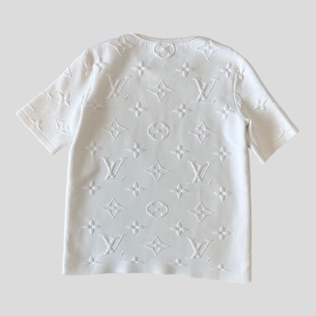 Louis Vuitton Monogram Embossed T-shirt